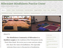 Tablet Screenshot of milwaukeemindfulness.com